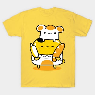 yellow cat baker profession T-Shirt